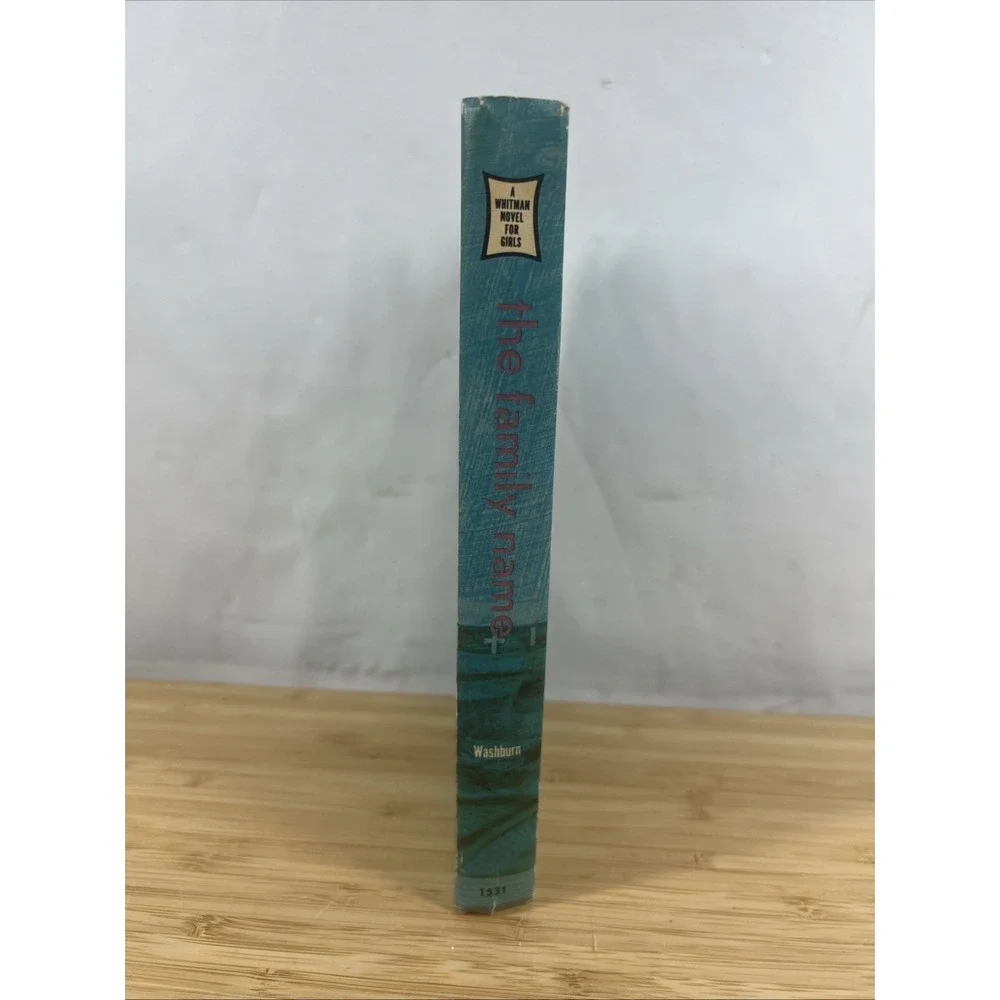 The Family Name by Jan Washburn‎  Whitman Hardcover 1971 good condition